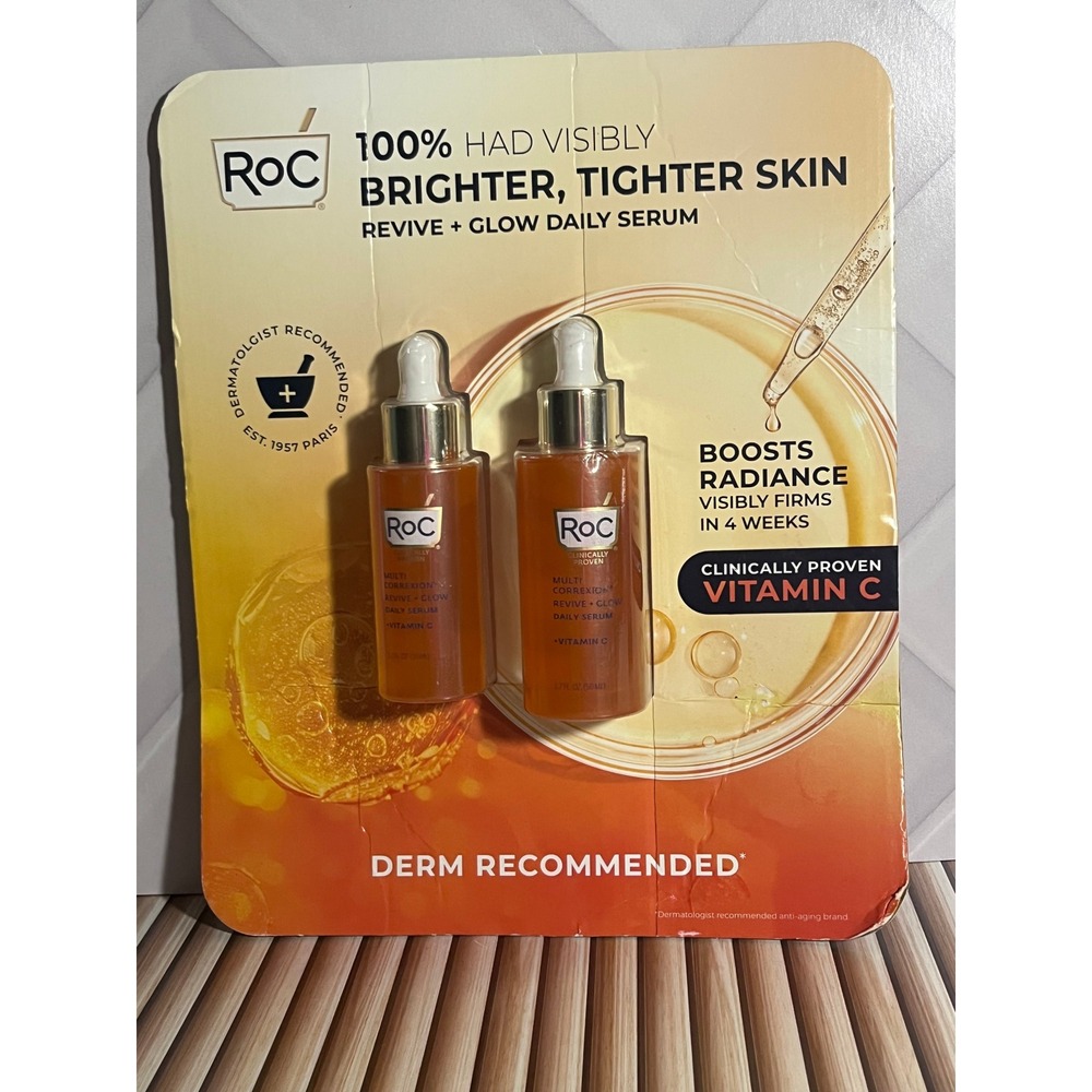RoC Multi Correxion Revive + Glow Daily Serum 2 Pack